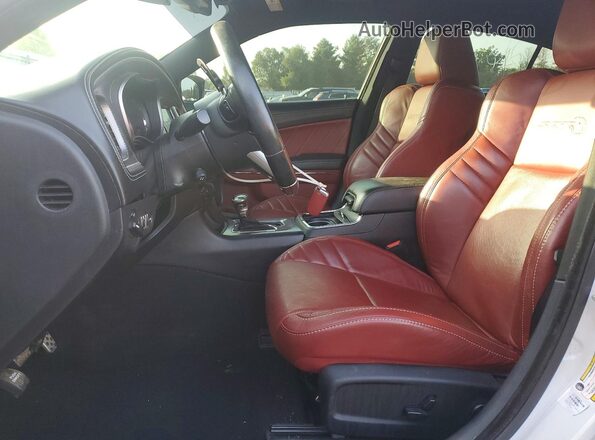 2C3CDXL93KH588015 2019 DODGE CHARGER Gray Vista interior delantera