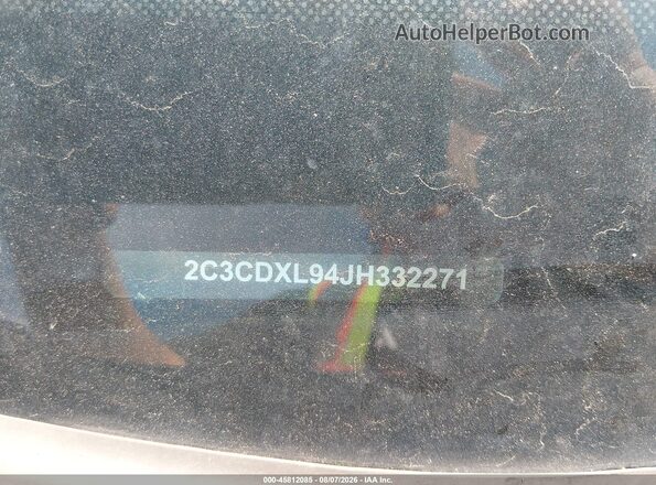 2C3CDXL94JH332271 2018 DODGE CHARGER Burgundy Вид підкапотного простору