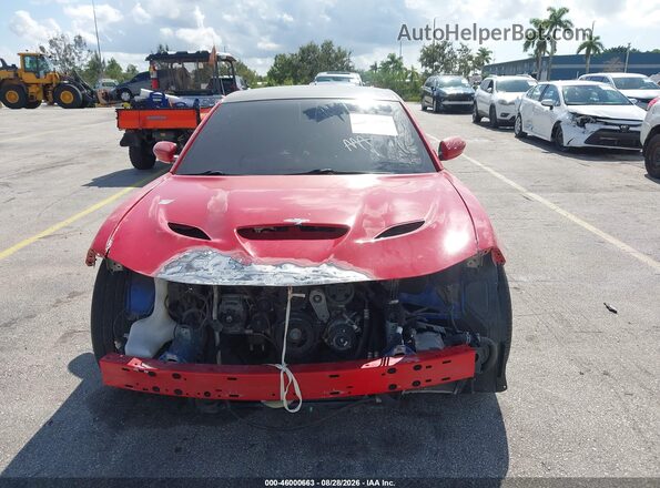 2C3CDXL95JH335129 2018 DODGE CHARGER Red Widok z przodu