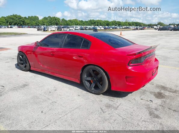 2C3CDXL95JH335129 2018 DODGE CHARGER Red Tył lewy