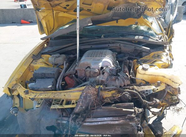 2C3CDXL96HH522826 2017 DODGE CHARGER Yellow უკანა ხედი