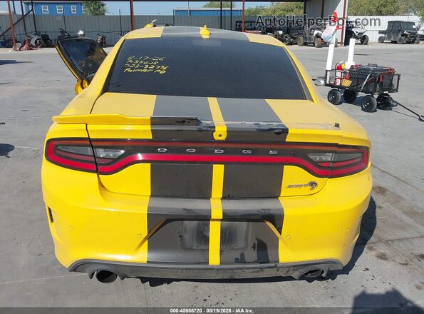 2C3CDXL96HH522826 2017 DODGE CHARGER Yellow წინა ხედი