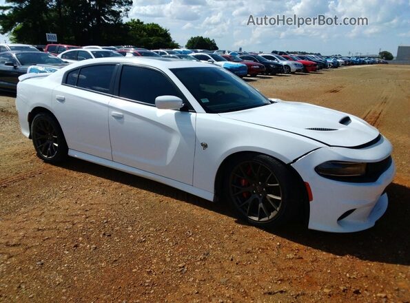 2C3CDXL97HH503329 2017 DODGE CHARGER White Delantero derecho
