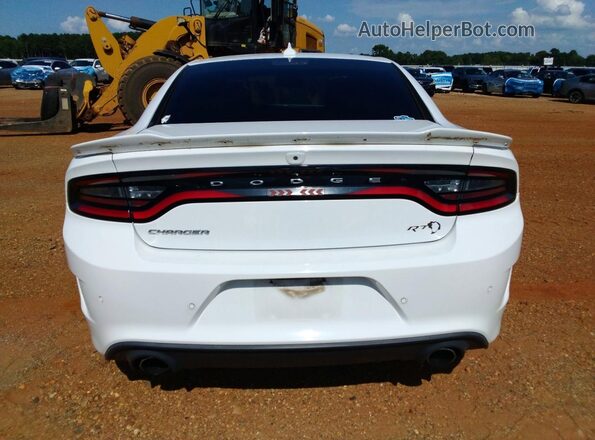 2C3CDXL97HH503329 2017 DODGE CHARGER White Vista trasera