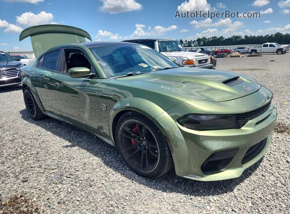2C3CDXL97MH580468 2021 DODGE CHARGER Green Առջևի աջ