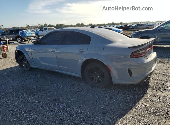 2C3CDXL97MH603070 2021 DODGE CHARGER Gray Trasero izquierdo