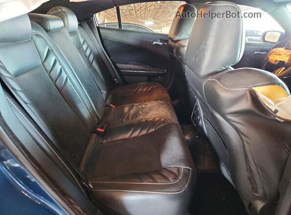 2C3CDXL97MH645349 2021 DODGE CHARGER Blue Widok tylnych siedzeń