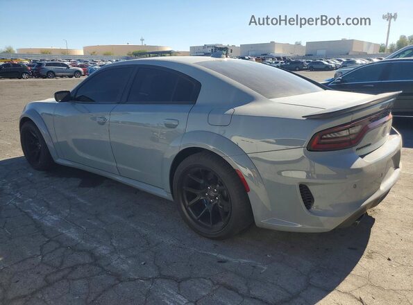 2C3CDXL97NH102844 2022 DODGE CHARGER Gray Trasero izquierdo