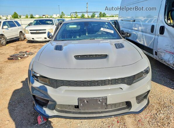 2C3CDXL98PH557639 2023 DODGE CHARGER Gray Вид спереду