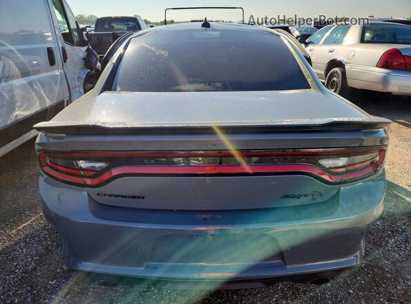 2C3CDXL98PH557639 2023 DODGE CHARGER Gray Вид ззаду