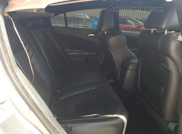 2C3CDXL99KH760645 2019 DODGE CHARGER Silver Вид задніх сидінь