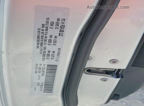 2C3CDXL99KH760645 2019 DODGE CHARGER Silver Вид наклейки з VIN-кодом