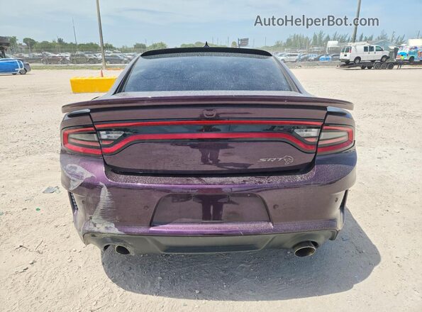 2C3CDXL9XNH101980 2022 DODGE CHARGER Purple Rear view