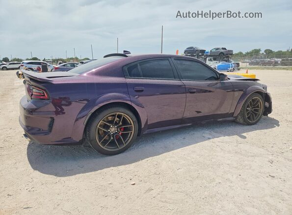 2C3CDXL9XNH101980 2022 DODGE CHARGER Purple Rear right