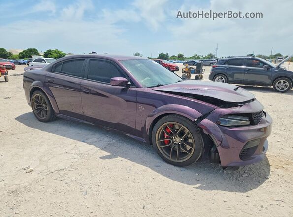 2C3CDXL9XNH101980 2022 DODGE CHARGER Purple Front right
