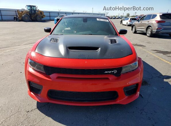 2C3CDXL9XPH679371 2023 DODGE CHARGER Red Front view