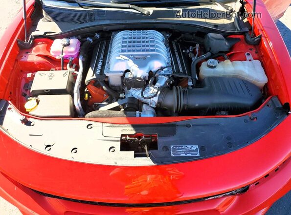 2C3CDXL9XPH679371 2023 DODGE CHARGER Red Rear interior view