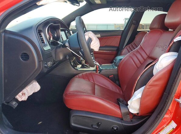 2C3CDXL9XPH679371 2023 DODGE CHARGER Red Front interior view