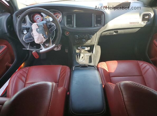 2C3CDXL9XPH679371 2023 DODGE CHARGER Red Dashboard view