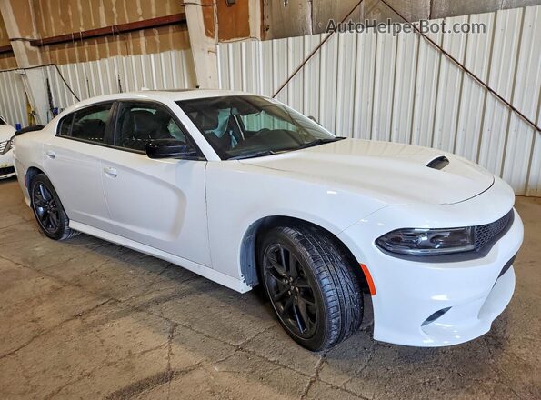 2C3CDXMG0PH705828 2023 DODGE CHARGER White Delantero derecho