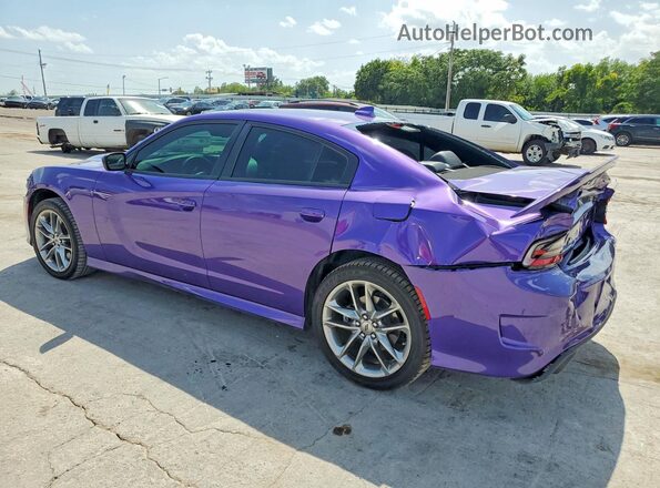 2C3CDXMG1PH625342 2023 DODGE CHARGER Фиолетовый Задняя левая четверть