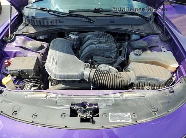 2C3CDXMG1PH625342 2023 DODGE CHARGER Фиолетовый Вид задней части салона