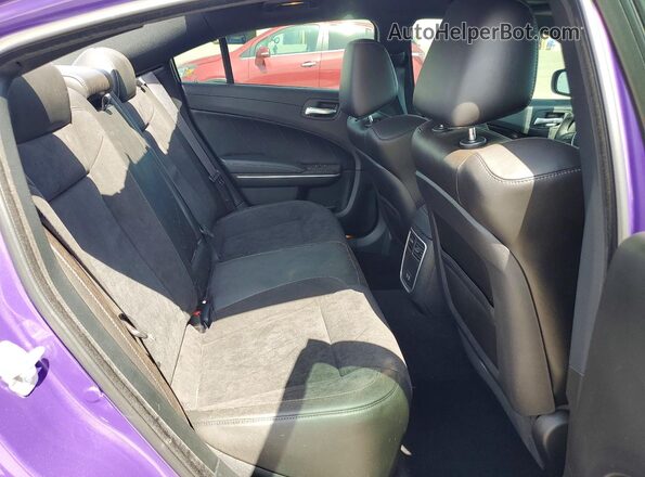 2C3CDXMG1PH625342 2023 DODGE CHARGER Фиолетовый Вид задних сидений