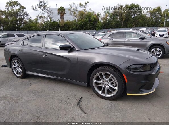 2C3CDXMG1PH640763 2023 DODGE CHARGER Black Widok wnętrza z tyłu