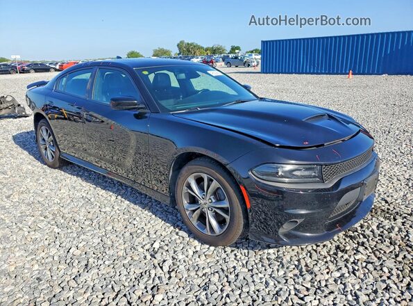 2C3CDXMG2LH163688 2020 DODGE CHARGER Black Առջևի աջ