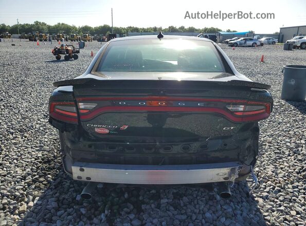 2C3CDXMG2LH163688 2020 DODGE CHARGER Black Հետևի տեսք