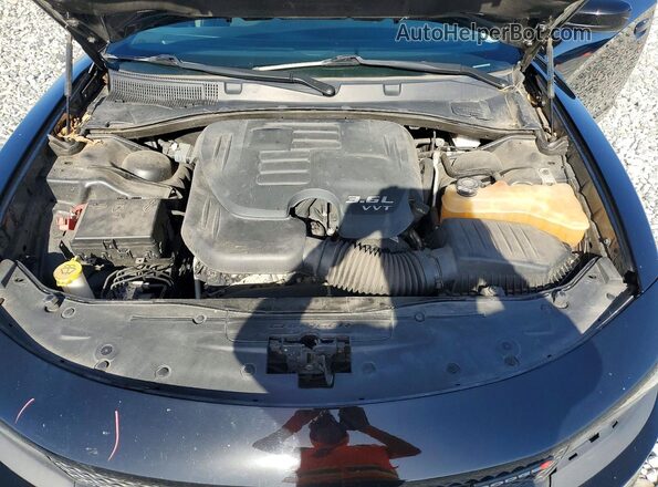 2C3CDXMG2LH163688 2020 DODGE CHARGER Black Սալոնի հետևի տեսք