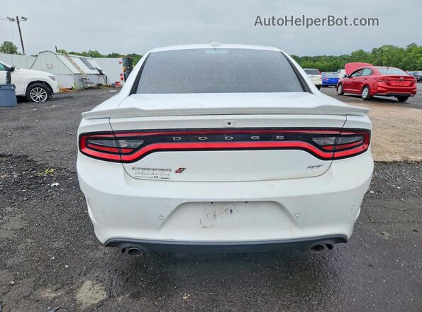 2C3CDXMG3NH101249 2022 DODGE CHARGER White Вид ззаду