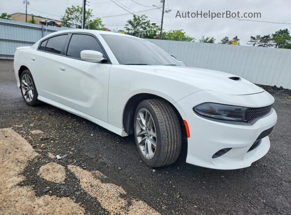 2C3CDXMG3NH101249 2022 DODGE CHARGER White Передня права чверть