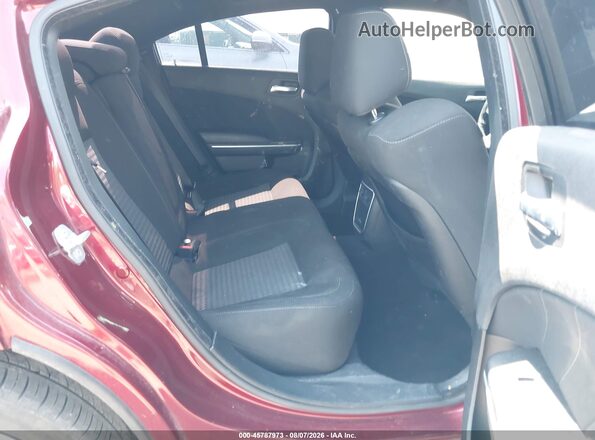 2C3CDXMG3NH214246 2022 DODGE CHARGER Red Widok naklejki z numerem VIN