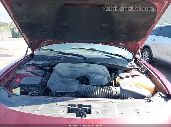 2C3CDXMG3NH214246 2022 DODGE CHARGER Red Widok z tyłu