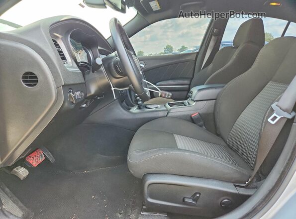 2C3CDXMG3PH541023 2023 DODGE CHARGER Silver Front interior view