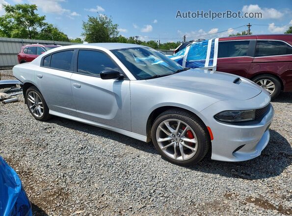 2C3CDXMG3PH541023 2023 DODGE CHARGER Silver Front right