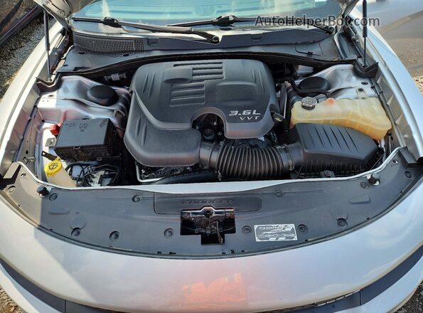 2C3CDXMG3PH541023 2023 DODGE CHARGER Silver Rear interior view