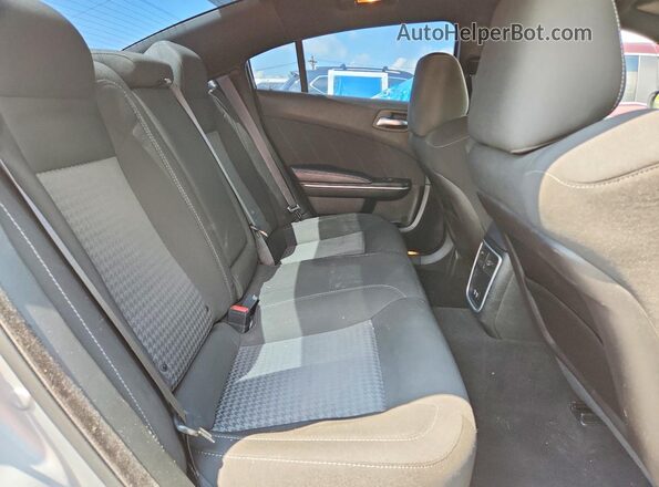 2C3CDXMG3PH541023 2023 DODGE CHARGER Silver Rear seats view
