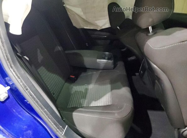2C3CDXMG4NH209749 2022 DODGE CHARGER Blue Rear interior view