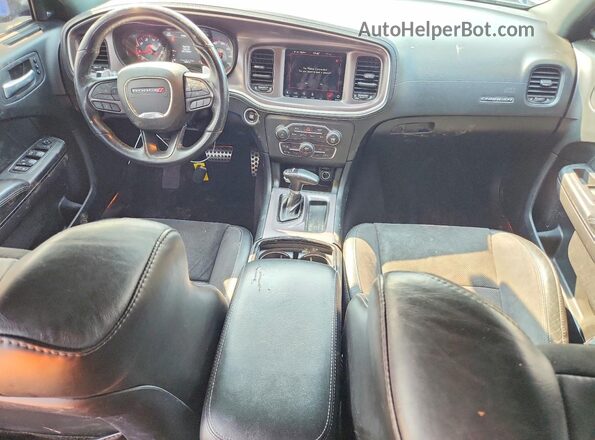 2C3CDXMG6MH549483 2021 DODGE CHARGER Blue Dashboard view