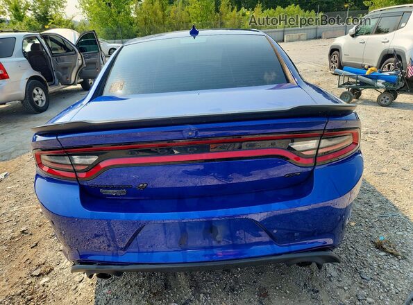 2C3CDXMG6MH549483 2021 DODGE CHARGER Blue Rear view