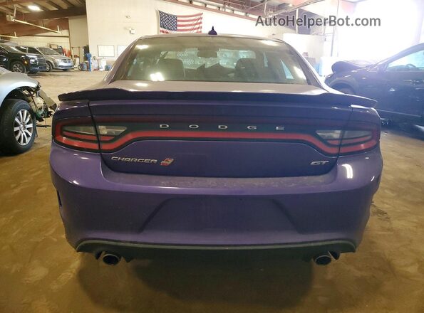 2C3CDXMG6PH705056 2023 DODGE CHARGER Purple უკანა ხედი