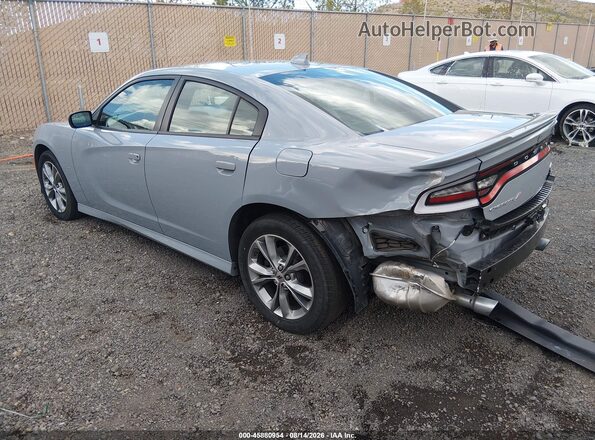 2C3CDXMG7LH205398 2020 DODGE CHARGER Gray უკანა მარცხენა
