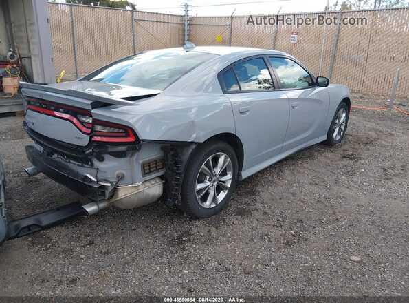 2C3CDXMG7LH205398 2020 DODGE CHARGER Gray უკანა მარჯვენა
