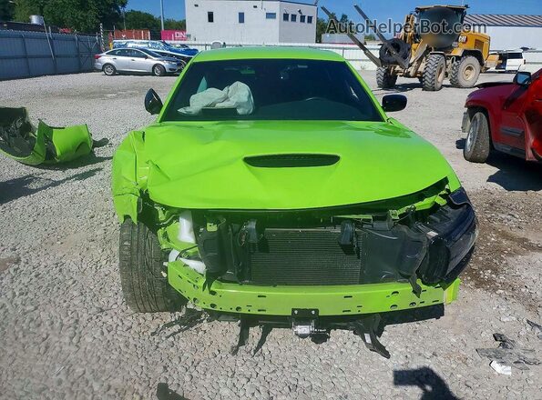 2C3CDXMG9PH616517 2023 DODGE CHARGER Green Դիմացի տեսք