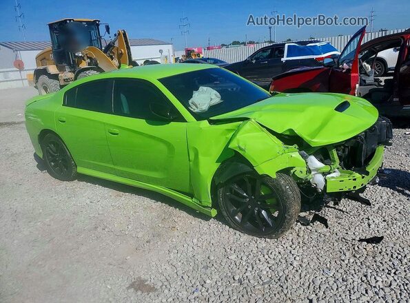 2C3CDXMG9PH616517 2023 DODGE CHARGER Green Առջևի աջ