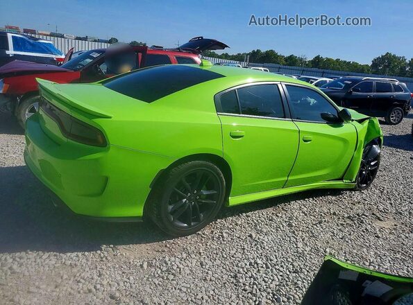 2C3CDXMG9PH616517 2023 DODGE CHARGER Green Հետևի աջ