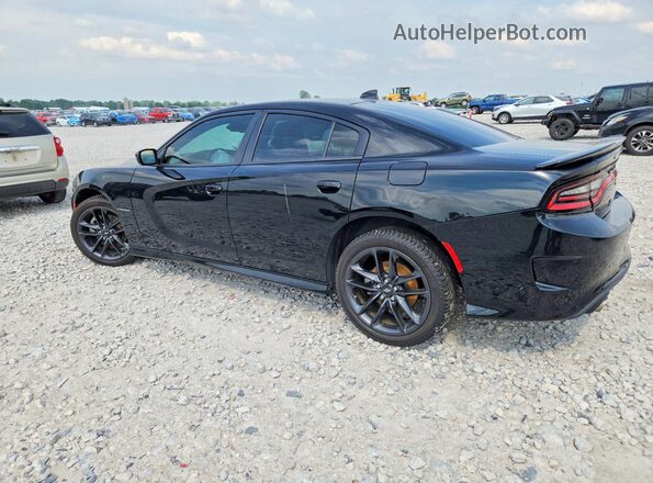 2C3CDXMGXMH583409 2021 DODGE CHARGER Black Հետևի ձախ