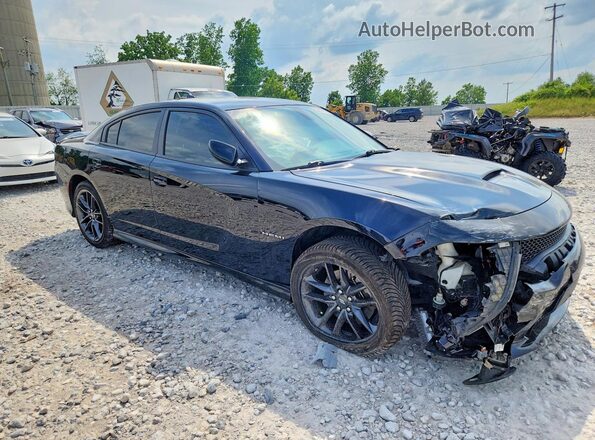 2C3CDXMGXMH583409 2021 DODGE CHARGER Black Առջևի աջ